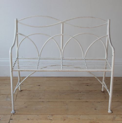 PAIR OF REGENCY GARDEN CHAIRS - ADDITIONAL PHOTO 2
