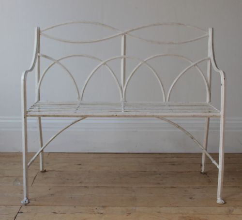 PAIR OF REGENCY GARDEN CHAIRS - ADDITIONAL PHOTO 3