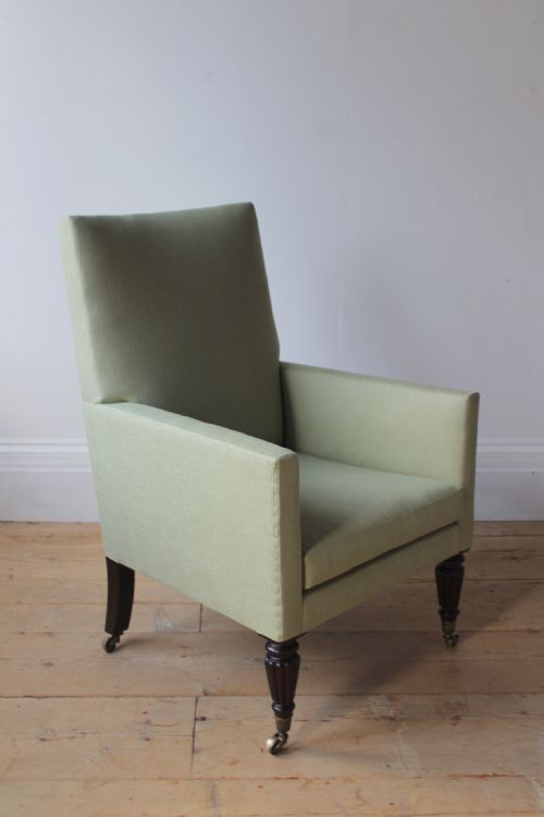 19TH CENTURY LIBRARY CHAIR - ADDITIONAL PHOTO 2