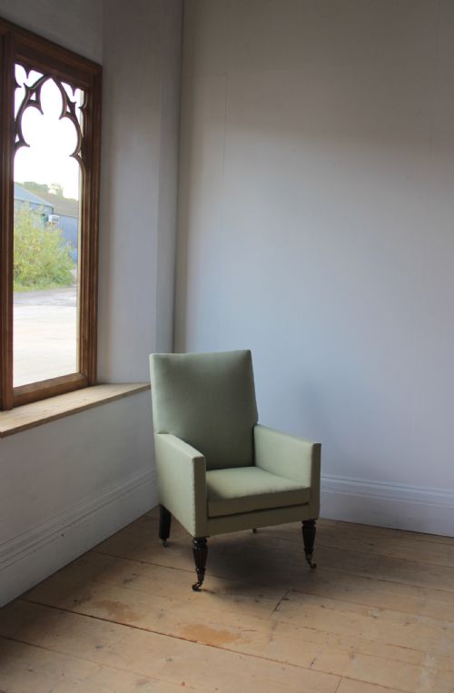 19TH CENTURY LIBRARY CHAIR - ADDITIONAL PHOTO 5