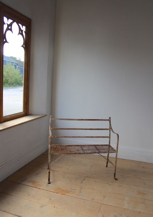 19TH CENTURY REGENCY BENCH - ADDITIONAL PHOTO 4