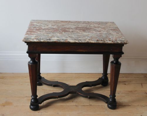 MARBLE TOPPED CENTER TABLE - ADDITIONAL PHOTO 2