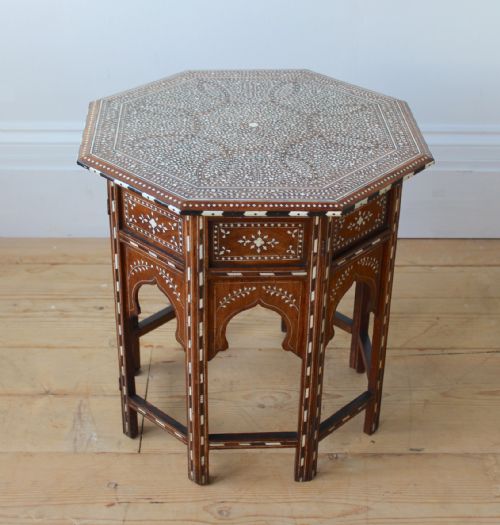 19TH CENTURY HOSHIARPUR TABLE - ADDITIONAL PHOTO 1