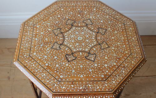 19TH CENTURY HOSHIARPUR TABLE - ADDITIONAL PHOTO 2