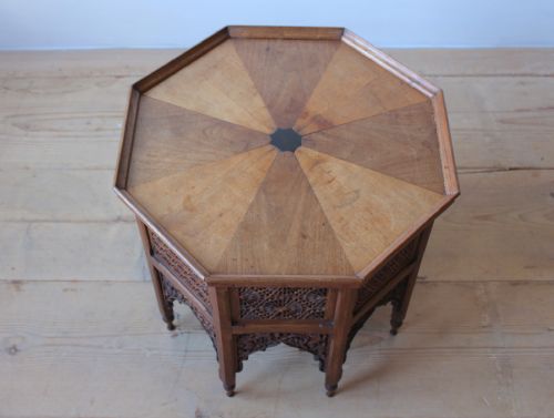 19TH CENTURY INDIAN TABLE - ADDITIONAL PHOTO 2