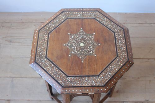 INDIAN HOSHIAPUR SIDE TABLE - ADDITIONAL PHOTO 2