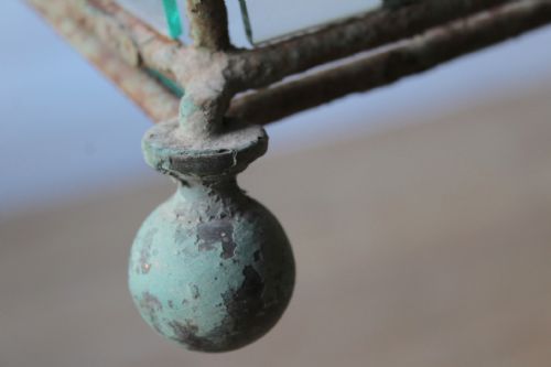 19TH CENTURY FRENCH LANTERN - ADDITIONAL PHOTO 1