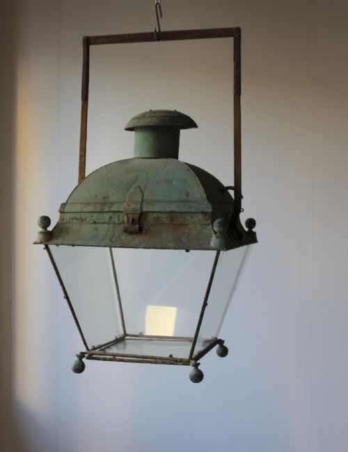 19TH CENTURY FRENCH LANTERN - ADDITIONAL PHOTO 2