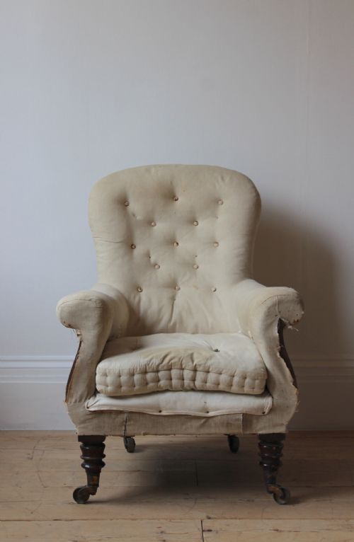 19TH CENTURY ARMCHAIR - ADDITIONAL PHOTO 1