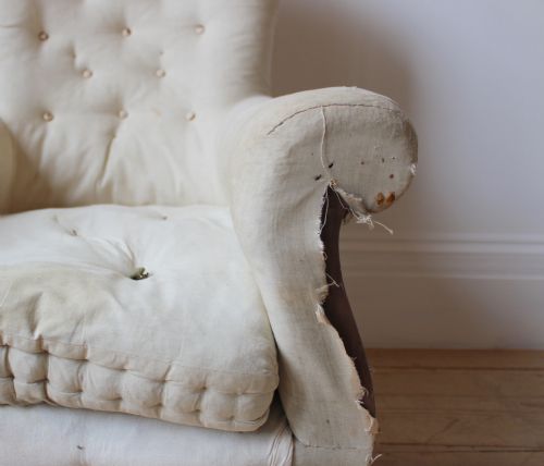 19TH CENTURY ARMCHAIR - ADDITIONAL PHOTO 5