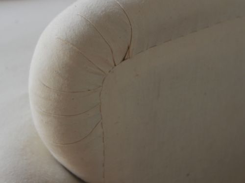 PAIR OF HOWARD STYLE ARMCHAIRS - ADDITIONAL PHOTO 4
