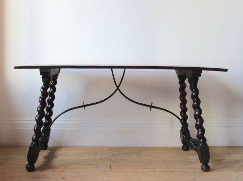 19th century spanish serving table - CATEGORY: ANTIQUE TABLES - DATED 19TH CENTURY
