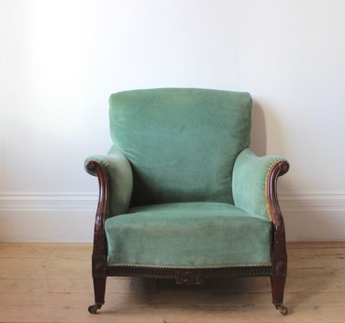 19TH CENTURY ARMCHAIR - ADDITIONAL PHOTO 1