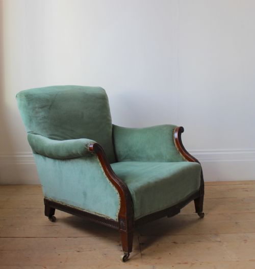 19TH CENTURY ARMCHAIR - ADDITIONAL PHOTO 2
