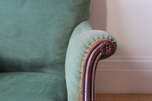 19TH CENTURY ARMCHAIR - ADDITIONAL PHOTO 5