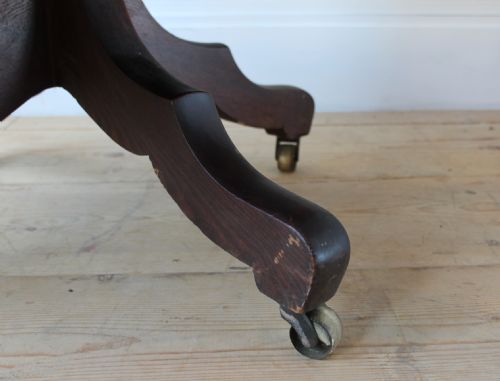 19TH CENTURY DESK CHAIR - ADDITIONAL PHOTO 3