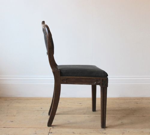 PAIR OF 19TH CENTURY GOTHIC CHAIRS - ADDITIONAL PHOTO 3