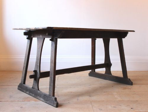 19TH CENTURY REFECTORY TABLE - ADDITIONAL PHOTO 3