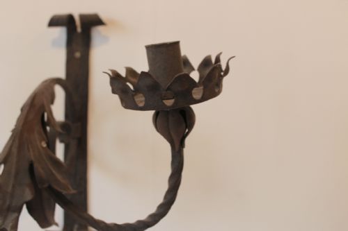 20TH CENTURY GOTHIC WALL LIGHTS - ADDITIONAL PHOTO 3