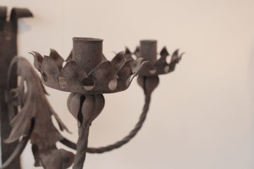20TH CENTURY GOTHIC WALL LIGHTS - ADDITIONAL PHOTO 5