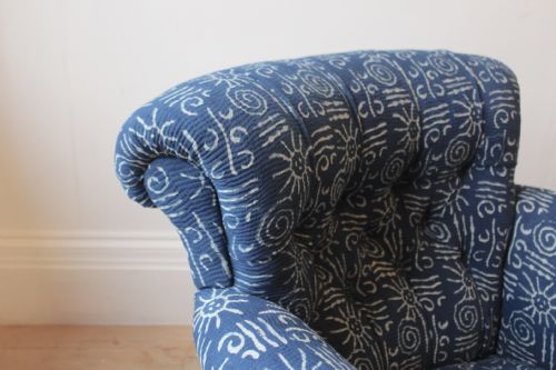 19TH CENTURY HOWARD STYLE ARMCHAIR - ADDITIONAL PHOTO 2