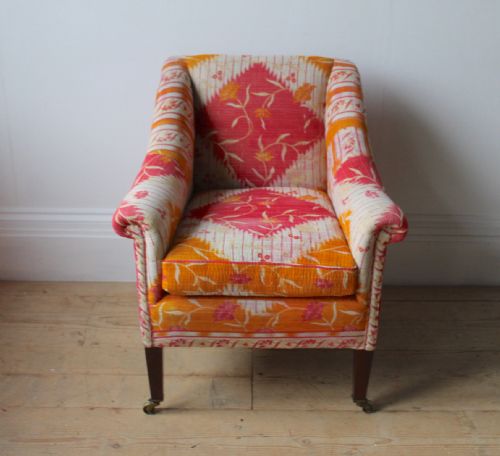 20th century armchair by trollope and son - CATEGORY: ANTIQUE CHAIRS - DATED 1920