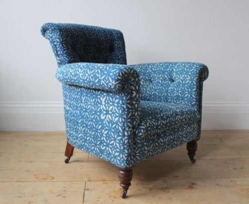 19TH CENTURY HOWARD STYLE ARMCHAIR - ADDITIONAL PHOTO 2