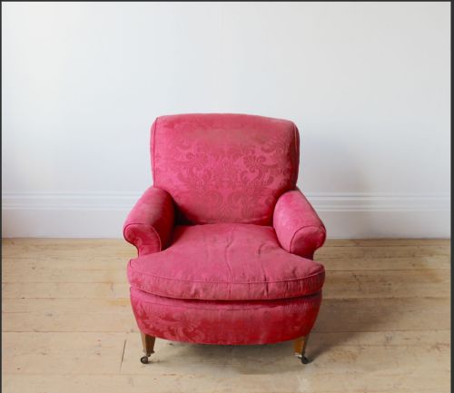 19TH CENTURY HOWARD STYLE ARMCHAIR - ADDITIONAL PHOTO 1