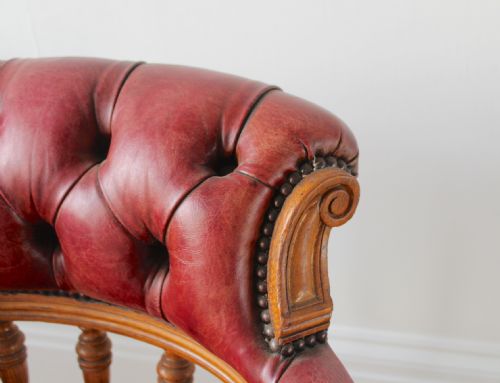 PAIR OF 19TH CENTURY DESK CHAIRS - ADDITIONAL PHOTO 5