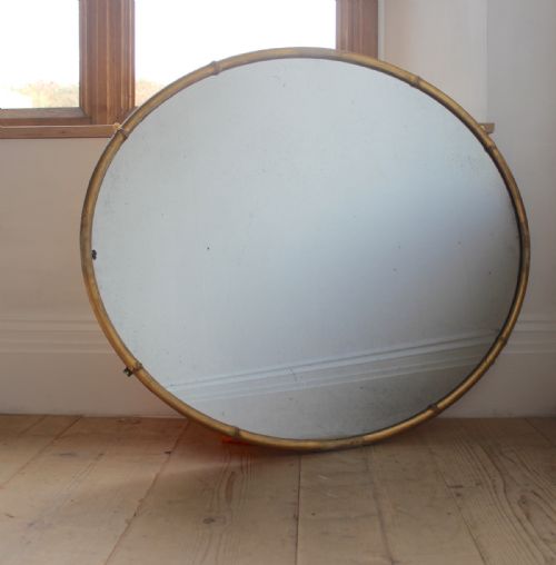 19th century faux bamboo mirror - CATEGORY: ANTIQUE MIRRORS - DATED 19TH CENTURY