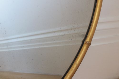 19TH CENTURY FAUX BAMBOO MIRROR - ADDITIONAL PHOTO 1