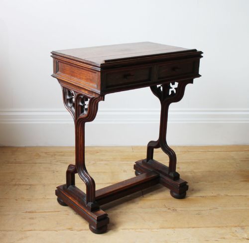 19th century gothic table - CATEGORY: ANTIQUE TABLES - DATED 19TH CENTURY