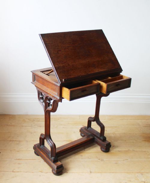 19TH CENTURY GOTHIC TABLE - ADDITIONAL PHOTO 3
