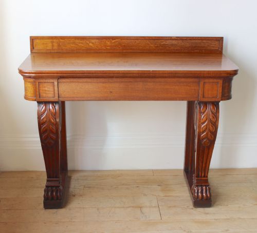 WILLIAM IV CONSOLE TABLE - ADDITIONAL PHOTO 1
