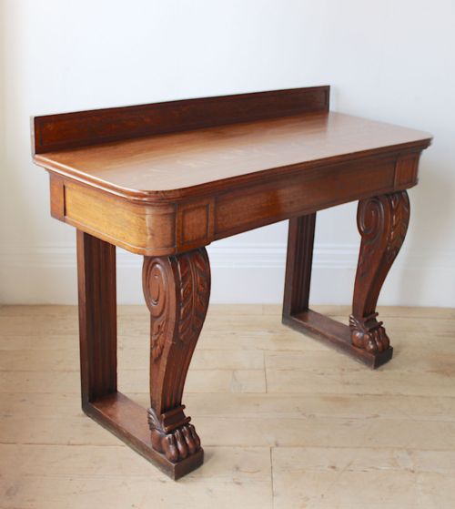 WILLIAM IV CONSOLE TABLE - ADDITIONAL PHOTO 2
