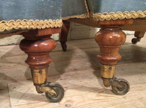 TWO 19TH CENTURY ARMCHAIRS - ADDITIONAL PHOTO 2