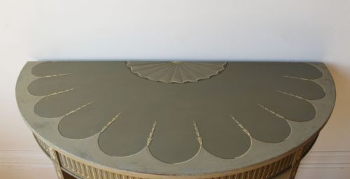 PAIR OF GEORGIAN D END TABLES - ADDITIONAL PHOTO 2