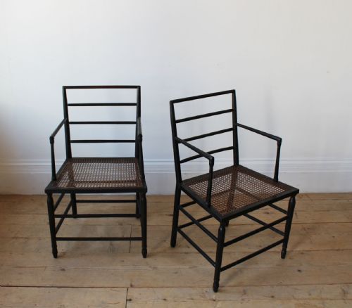PAIR OF 19TH CENTURY SIDE CHAIRS - ADDITIONAL PHOTO 2