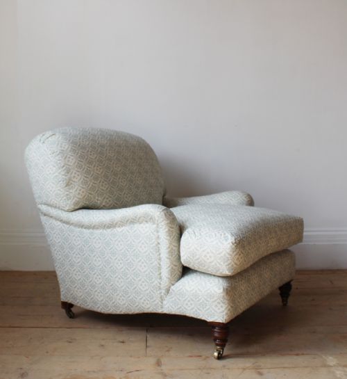PAIR OF HOWARD AND SONS ARMCHAIRS - ADDITIONAL PHOTO 2