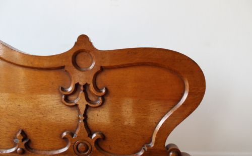 19TH CENTURY HALL BENCH - ADDITIONAL PHOTO 3