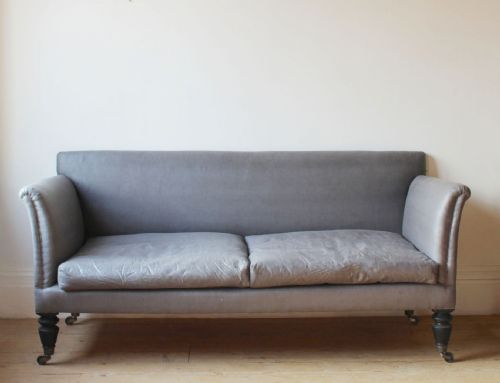 19th century country house sofa - CATEGORY: ANTIQUE SOFAS - DATED 19TH CENTURY