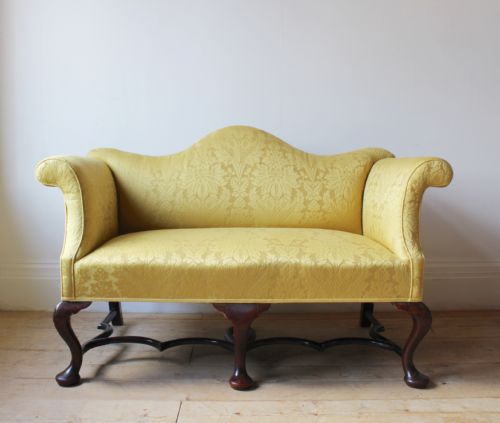 20th Century Queen Anne Style Sofa