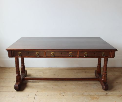 VICTORIAN WRITING TABLE BY GILLOWS - ADDITIONAL PHOTO 1