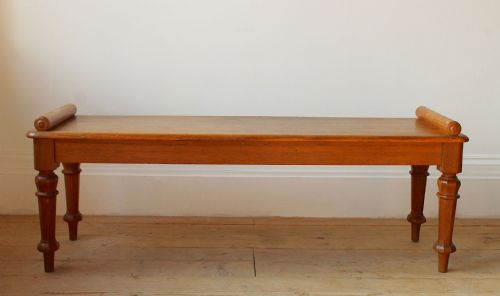19TH CENTURY HALL BENCH - ADDITIONAL PHOTO 2