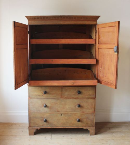 19TH CENTURY LINEN PRESS - ADDITIONAL PHOTO 2