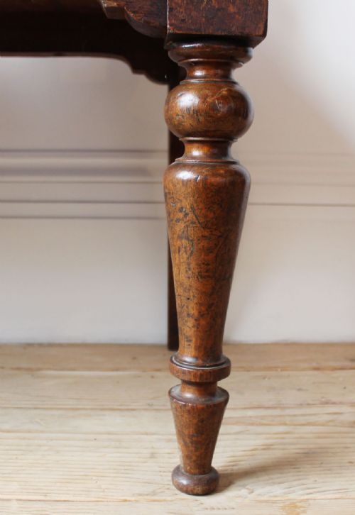 19TH CENTURY HALL BENCH - ADDITIONAL PHOTO 4