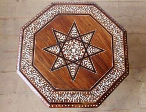 19TH CENTURY HOSHIAPUR TABLE - ADDITIONAL PHOTO 2