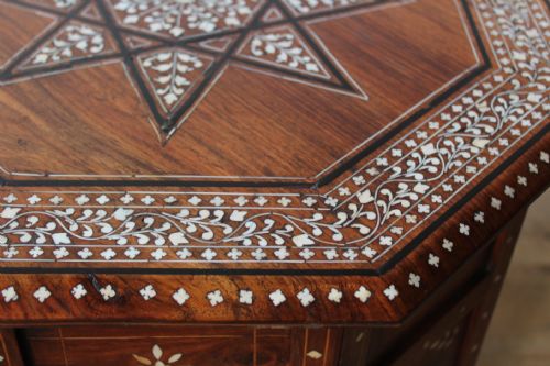 19TH CENTURY HOSHIAPUR TABLE - ADDITIONAL PHOTO 4