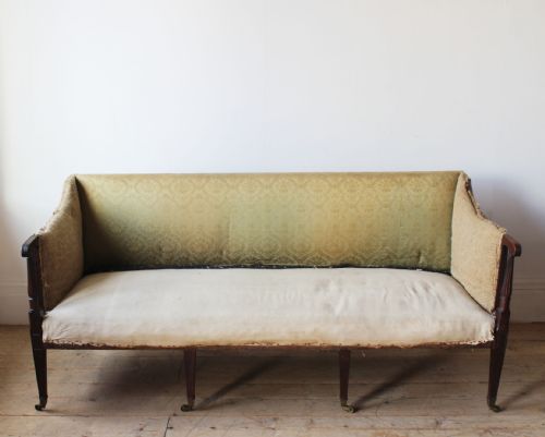 18th century georgian sofa - CATEGORY: ANTIQUE SOFAS - DATED GEORGIAN