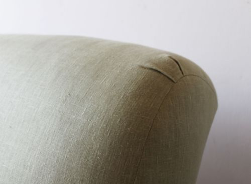 PAIR OF HOWARD STYLE EDWARDIAN ARMCHAIRS - ADDITIONAL PHOTO 4